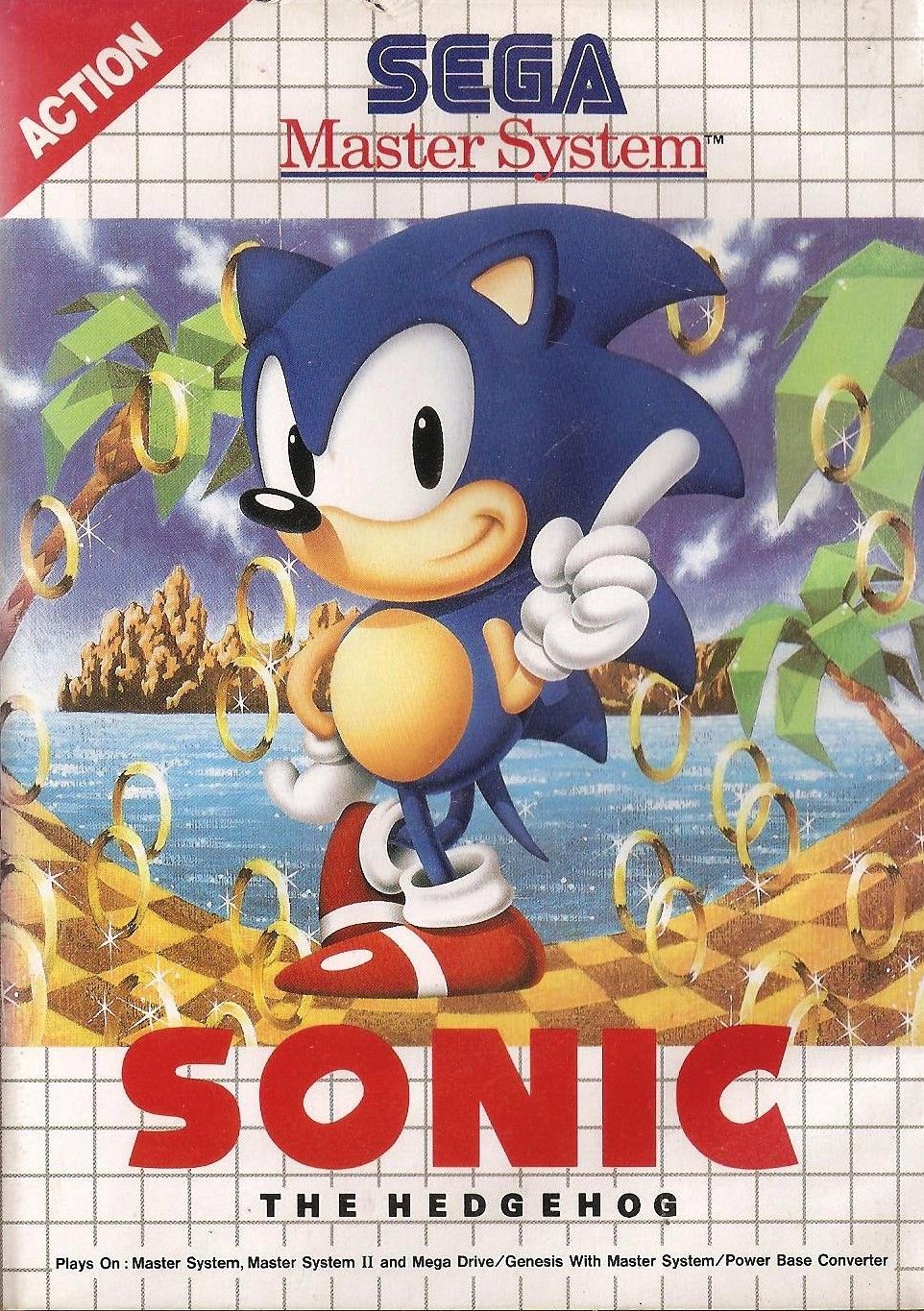 Sonic The Hedgehog - SEGA Master System - 1991