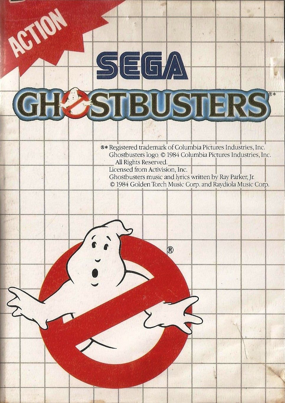 Ghostbusters - SEGA Master System - 1989