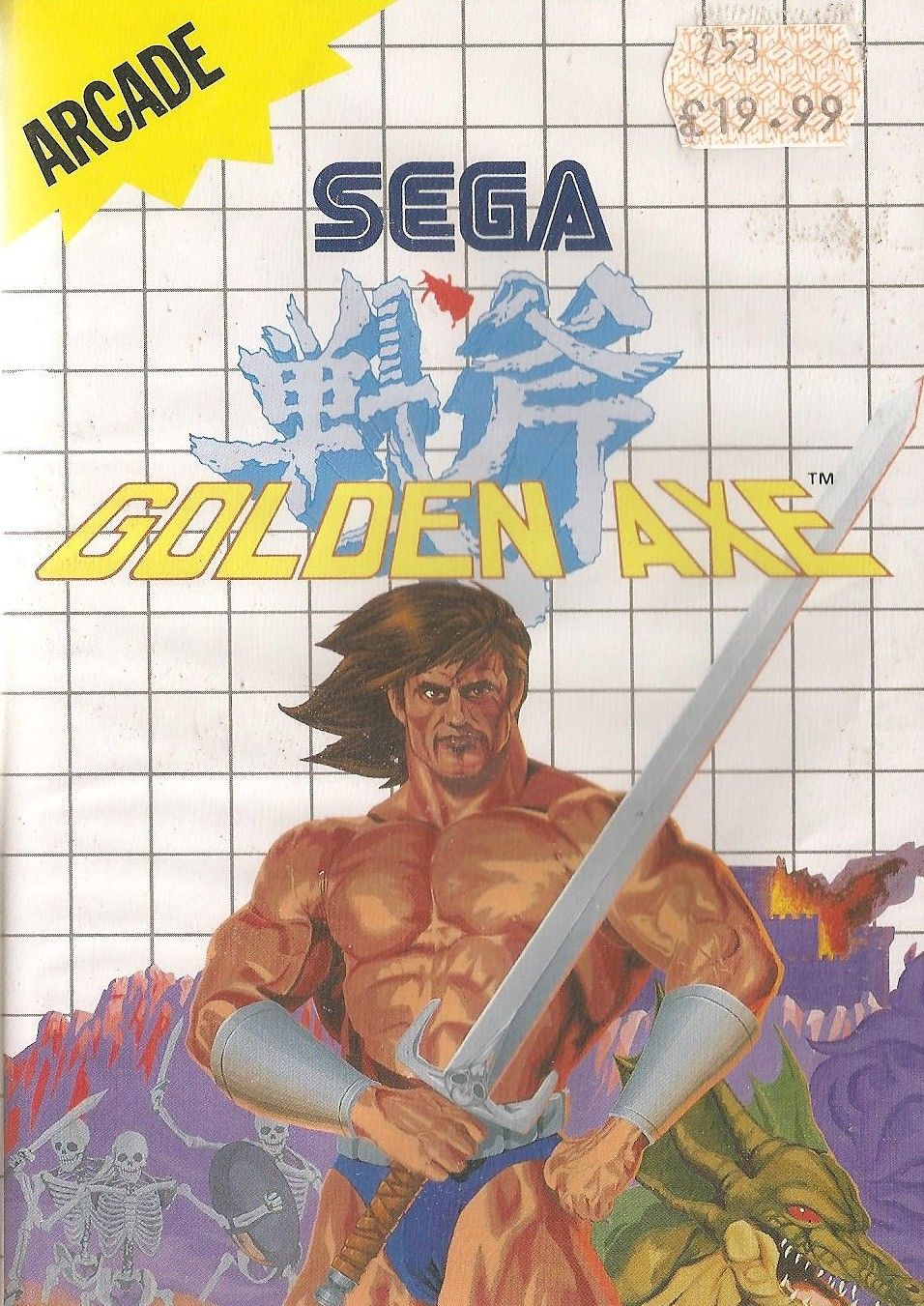 Golden Axe - SEGA Master System - 1989