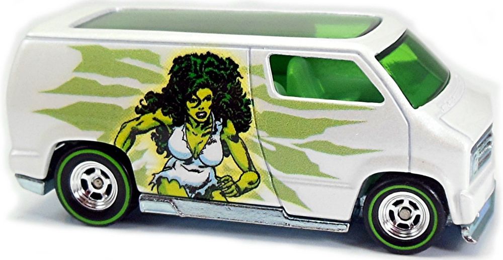 hot wheels hulk van