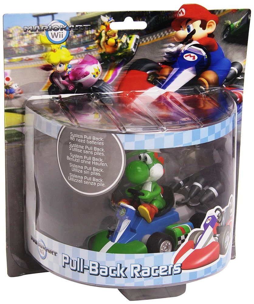 Mario Kart - Pull-Back Racer - Yoshi - Nintendo - 2012 - NEW
