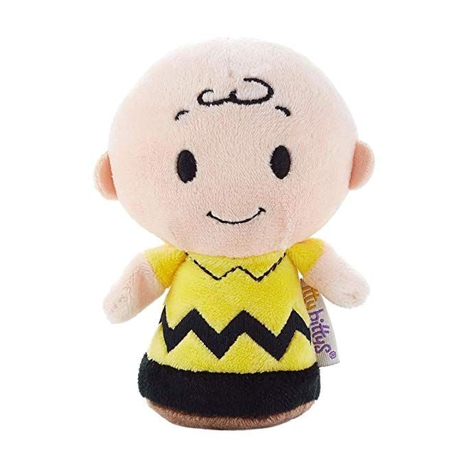 Peanuts - Itty Bittys - Charlie Brown Plush Soft Toy - Hallmark - NEW