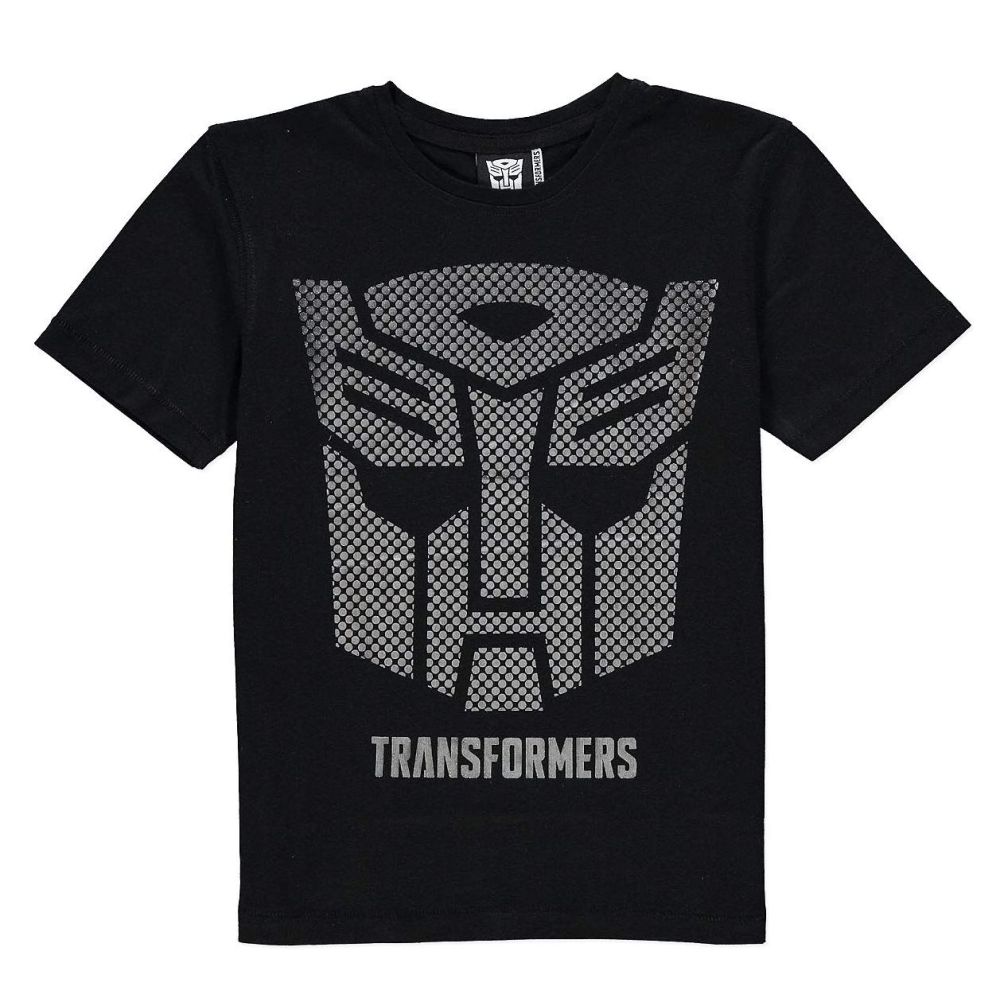 Transformers - Short Sleeve T-Shirt - Metallic Autobot Logo - 1 1/2 - 2 YRS