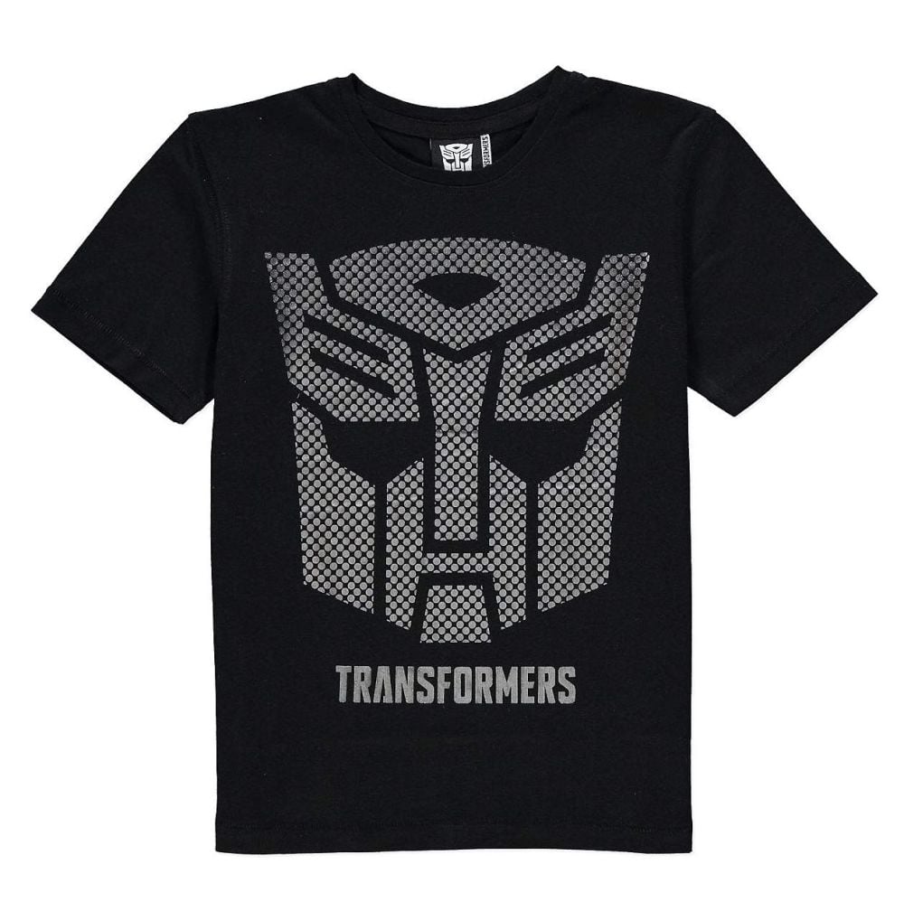 Transformers - Short Sleeve T-Shirt - Metallic Autobot Logo - 1-1 1/2 YRS -
