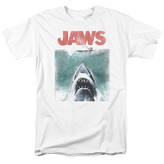 Jaws - Short Sleeve T-Shirt - 4-5 YRS - NEW