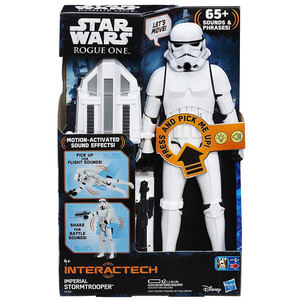 Star Wars : Rogue One - Interactech Imperial Stormtrooper Figure - 2016 - N