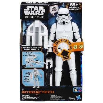 Star Wars : Rogue One - Interactech Imperial Stormtrooper Figure - 2016 - NEW