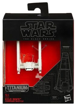 Star Wars - The Black Series - Titanium Series - Kylo Ren's Command Shuttle - Hasbro - NEW