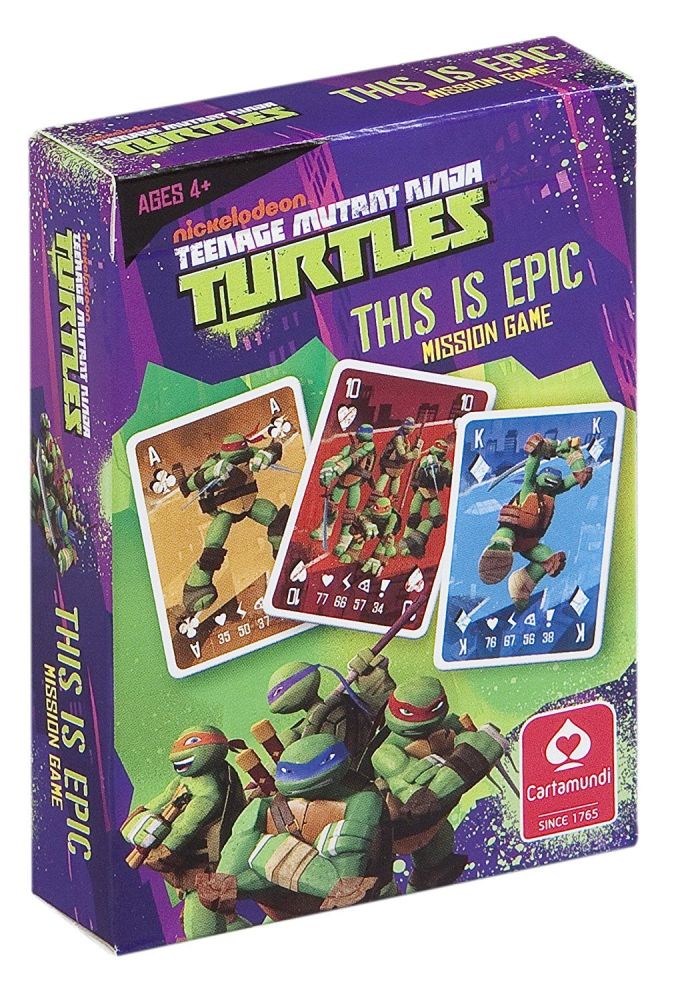 Teenage Mutant Ninja Turtles "This Is Epic" Mission And Trumps Card