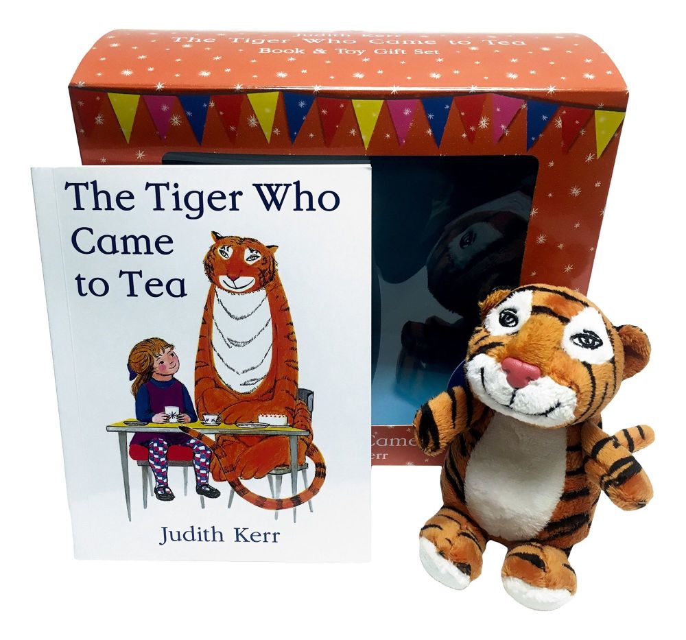 The Tiger Who Came To Tea - Book And Plush Toy Gift Set - NEW