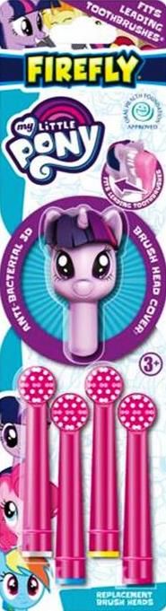 My Little Pony - Oral-B Compatible Replacement Brush Heads - Includes 3D He
