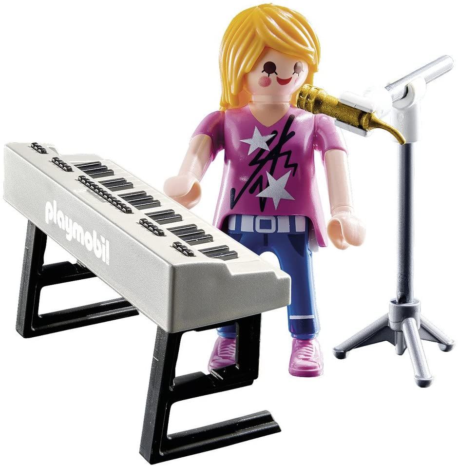 Playmobil - 9095 - Special Plus - Singer With Keyboard - 2016 - NEW