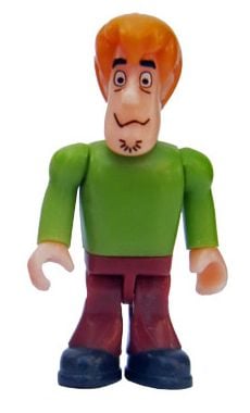 Scooby Doo - Shaggy Micro Figure - Character Building - 2013 - NEW