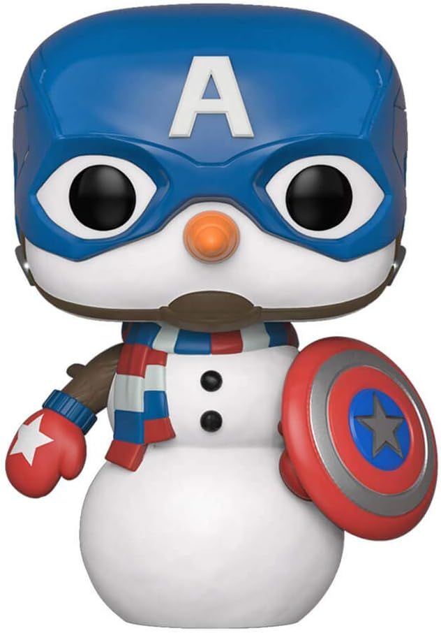 POP! Vinyl Bobble-Head Figure - Marvel - Cap Snowman - 532 - Funko - NEW