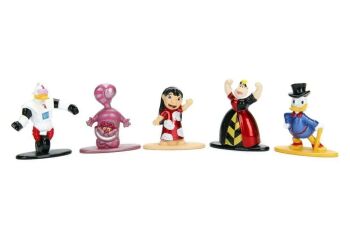 Disney 5 Pack Figure Collector's Set - Nano Metafigs - 2017 - NEW