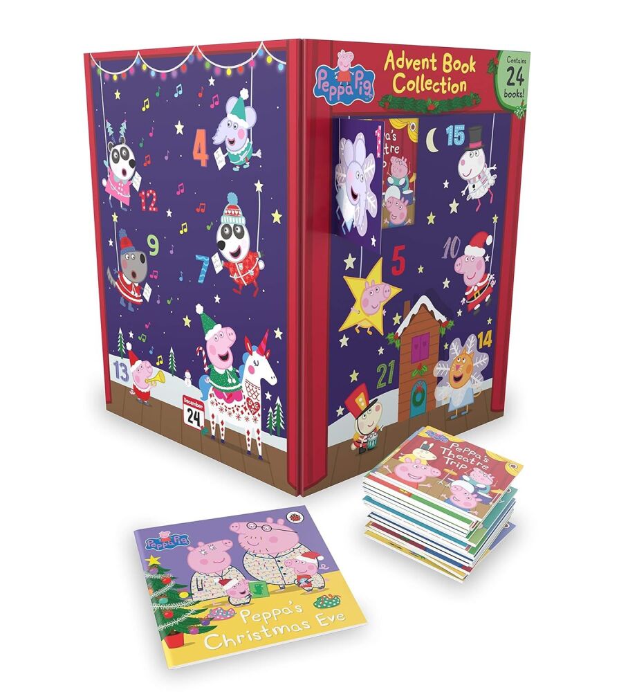 Peppa Pig - Advent Book Collection Calendar - NEW