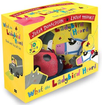 What The Ladybird Heard - Book And Toy Gift Set - Julia Donaldson & Lydia Monks - 2019 - NEW