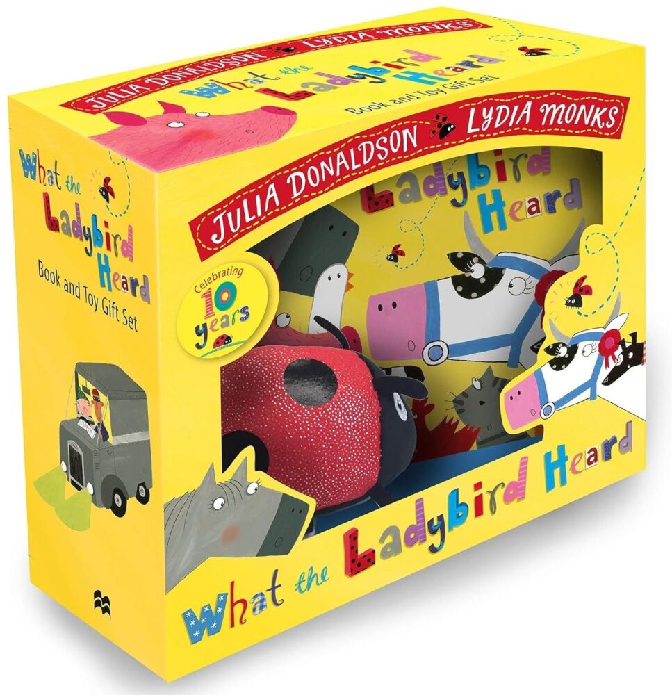 What The Ladybird Heard - Book And Toy Gift Set - Julia Donaldson - 2019 - 