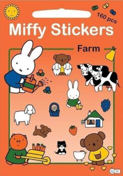 Miffy Stickers - Farm - 170 Pieces - NEW