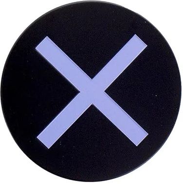 Sony Playstation Rubber Coaster - Cross - NEW