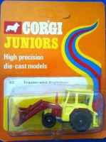 Corgi Juniors Tractor With Angledozer - NEW