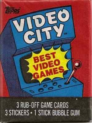 Video City Cards And Stickers