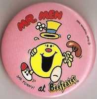 Button Badge Beefeater Mr Noisy 