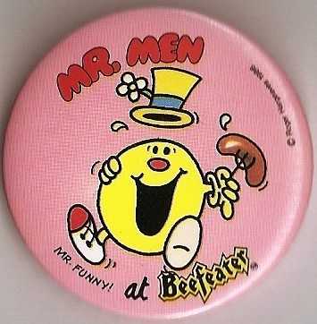 Mr Funny Beefeater Badge
