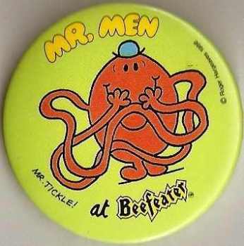 Mr Men - Mr Tickle Beefeater Badge
