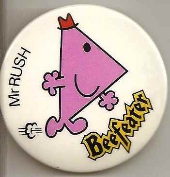Mr Rush Beefeater Badge
