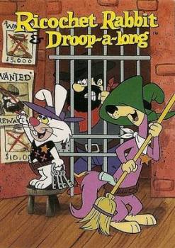 Hanna-Barbera Collectable Card - 6 - Ricochet Rabbit And Droop-a-long