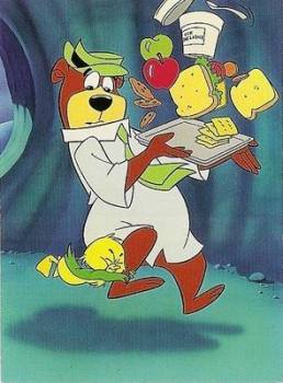 Hanna-Barbera Collectable Card - 28 - Yogi Bear