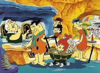 Hanna-Barbera Collectable Card - 32 - The Flintstones