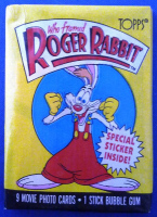 Roger Rabbit Stickers And Cards - NEW