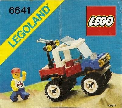 LEGO Instructions - 4-Wheelin' Truck (6641)