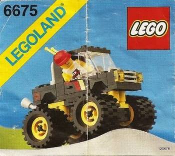 LEGO Instructions - Road & Trail 4 x 4 (6675)