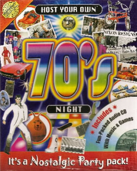 Host Your Own 70s Night - Includes Audio CD - NEW