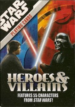 Star Wars - Heroes And Villains - Playing Cards - NEW
