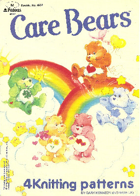 Care Bears Jumpers / Sweaters - Intarsia Knitting Patterns - 4 Designs