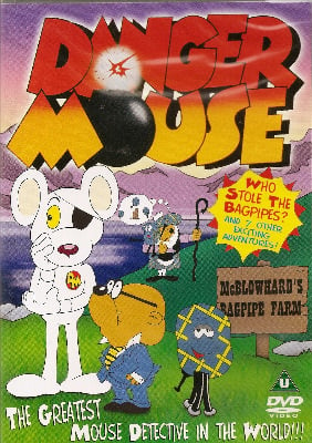 Danger Mouse : Who Stole The Bagpipes? (8 Episodes) - DVD - NEW