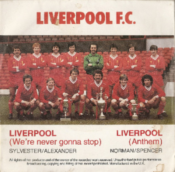 Liverpool FC - We're Never Gonna Stop - Red Vinyl - 7" Vinyl Single - 1983