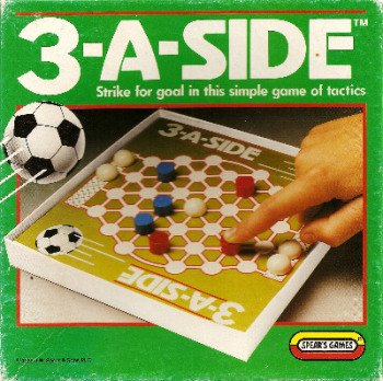 3-A-Side Football Board Game - Spear's Games - 1989