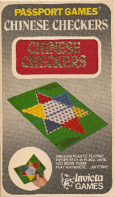 Passport Games : Chinese Checkers Travel Game - Invicta Games - 1973