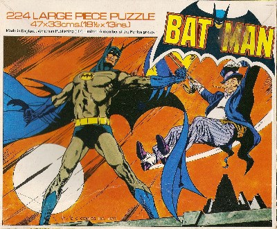 Batman Jigsaw Puzzle - 224 Pieces - 1977