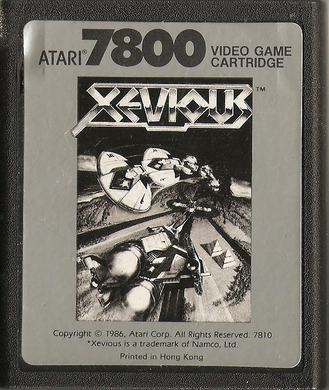 Xevious - Atari 7800 - Cartridge Only - 1987