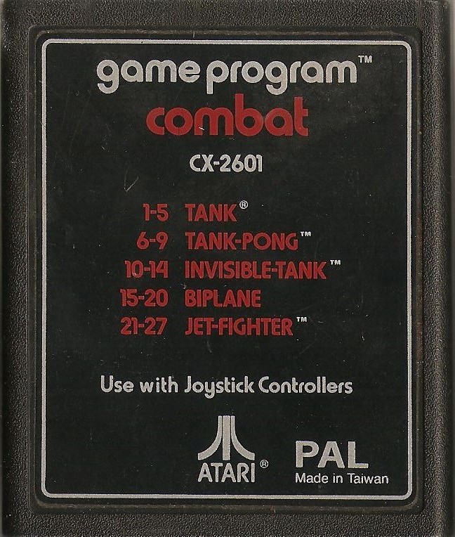Combat - Atari 2600 - Cartridge Only - 1977