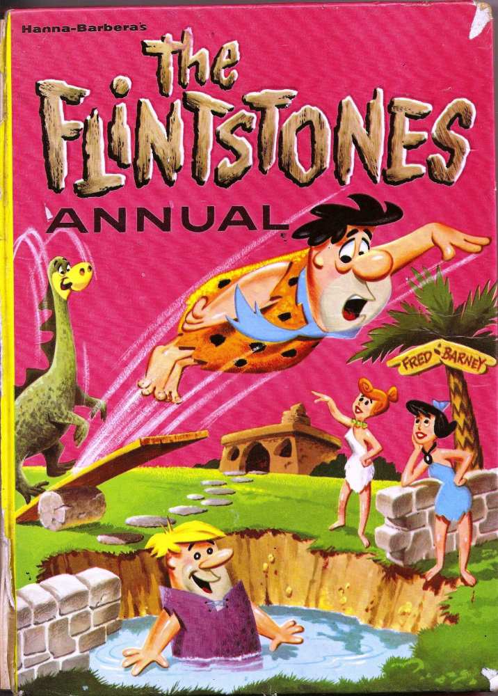 Hanna-Barbera's The Flintstones Annual - 1962 - RARE