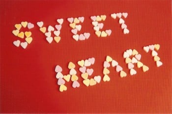 Heart-Shaped Sweets Postcard [3] - NEW