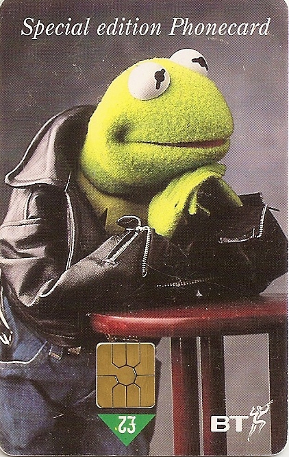 The Muppets - BT Special Edition Phonecard - Kermit The Frog