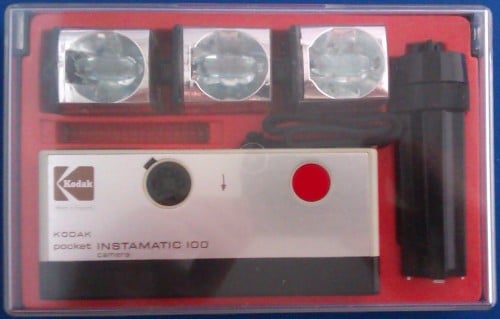 - Kodak Pocket Instamatic 100 Camera Outfit - 1972